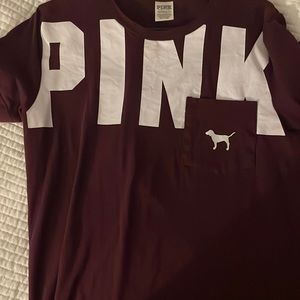 Pink top, worn 2 times